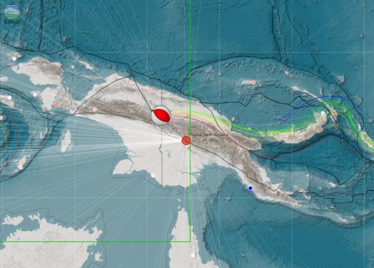Gempa 6,3 M Kembali Guncang Keerom Papua
